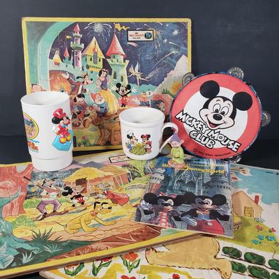 LOT 81X: Vintage Disney Collection; Mickey Mouse Club, Walt Disney World & More