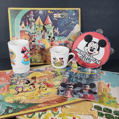 LOT 81X: Vintage Disney Collection; Mickey Mouse Club, Walt Disney World & More