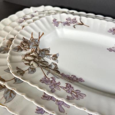 LOT 102D: Antique / Vintage Bavarian Porcelain Marx & Gutherz China Serving Dishes
