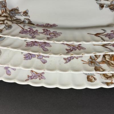 LOT 102D: Antique / Vintage Bavarian Porcelain Marx & Gutherz China Serving Dishes
