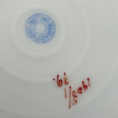 LOT 103D: Antique / Vintage Bavarian Porcelain Marx & Gutherz China Dishes