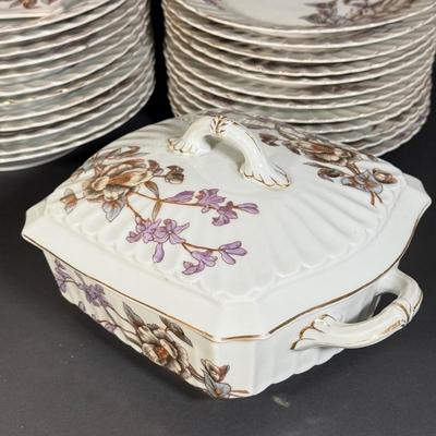 LOT 103D: Antique / Vintage Bavarian Porcelain Marx & Gutherz China Dishes