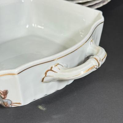 LOT 103D: Antique / Vintage Bavarian Porcelain Marx & Gutherz China Dishes