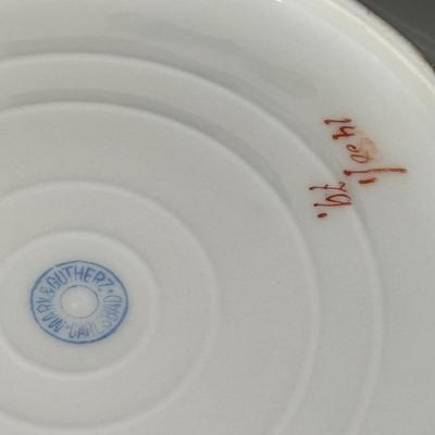 LOT 103D: Antique / Vintage Bavarian Porcelain Marx & Gutherz China Dishes