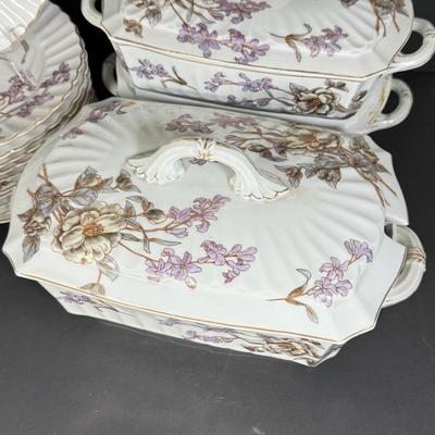 LOT 104D: Antique / Vintage Bavarian Porcelain Marx & Gutherz China Dishes