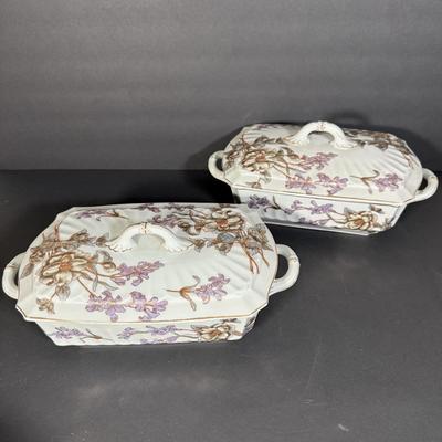 LOT 104D: Antique / Vintage Bavarian Porcelain Marx & Gutherz China Dishes
