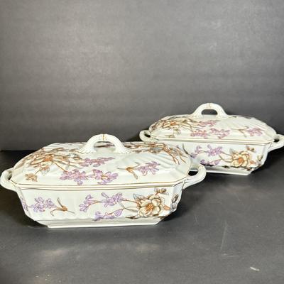 LOT 104D: Antique / Vintage Bavarian Porcelain Marx & Gutherz China Dishes