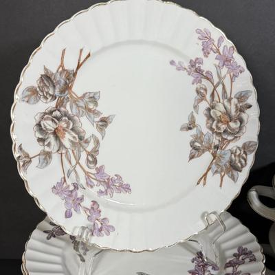 LOT 104D: Antique / Vintage Bavarian Porcelain Marx & Gutherz China Dishes