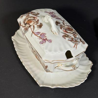 LOT 105D: Antique / Vintage Bavarian Porcelain Marx & Gutherz China Dishes
