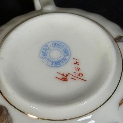LOT 105D: Antique / Vintage Bavarian Porcelain Marx & Gutherz China Dishes