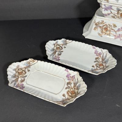 LOT 105D: Antique / Vintage Bavarian Porcelain Marx & Gutherz China Dishes