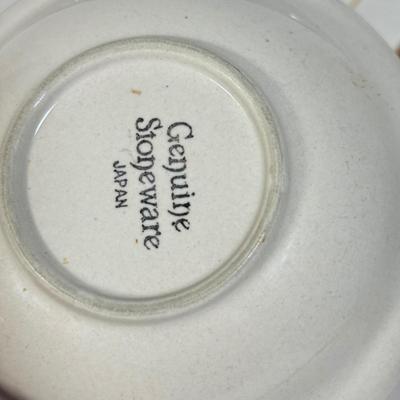 LOT 107D: Vintage Orange Rival Stoneware CrockPot, Countryside Stoneware Collection Dishes & More