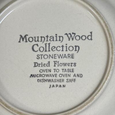 LOT 107D: Vintage Orange Rival Stoneware CrockPot, Countryside Stoneware Collection Dishes & More