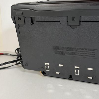 LOT 115D: Syvania VCR Model 2965LF w/ Collection of DVDs