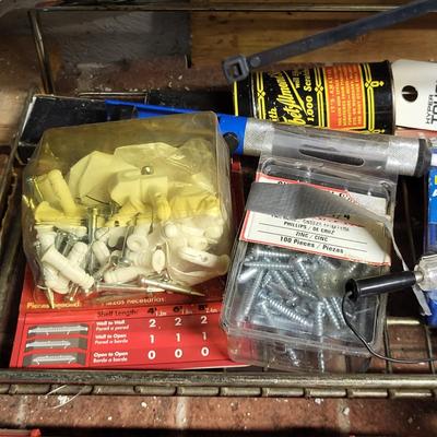 LOT 127B: Lot of Various Worker Tools and Items