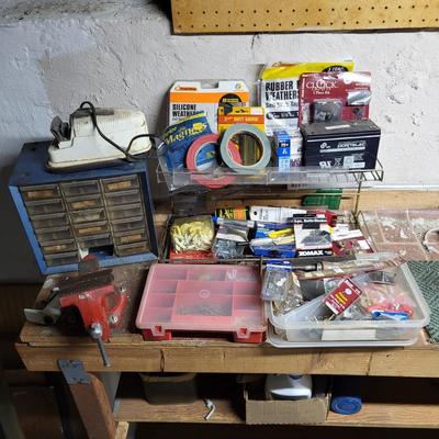 LOT 127B: Lot of Various Worker Tools and Items