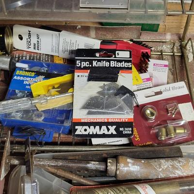 LOT 127B: Lot of Various Worker Tools and Items