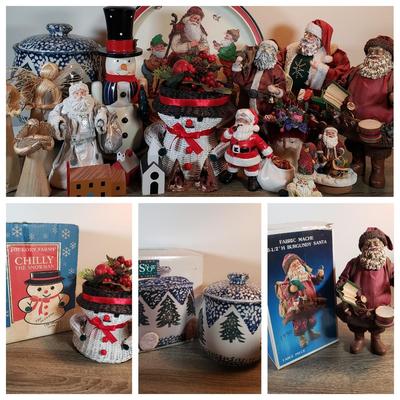 LOT 131X: Huge Assortment of Vintage Christmas Decor