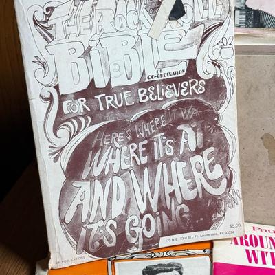 LOT 142D: Metal Box full of Vintage Music Books and Sheet Music