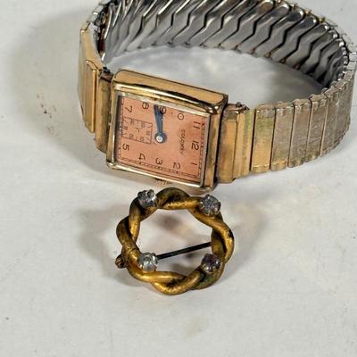 LOT 144D: Vintage Ladies' Watches: Spidel & Colomby