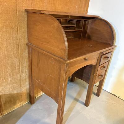 LOT 148B: Vintage Desk Perfect for Upcycling!