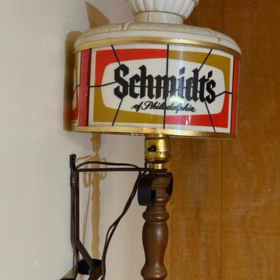 LOT 149B: Pair of Vintage Plastic Shade Schmidt's Wall Sconce Lamps (Working!)