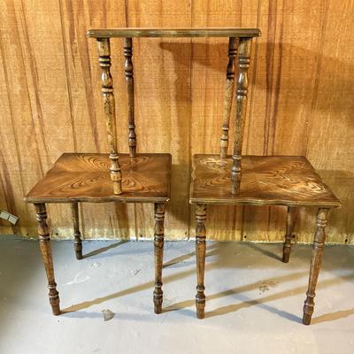 LOT 150B: Trio of Small Wooden Tables