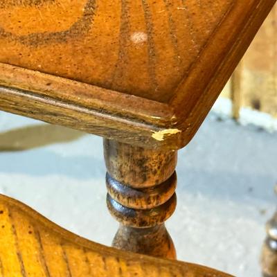 LOT 150B: Trio of Small Wooden Tables
