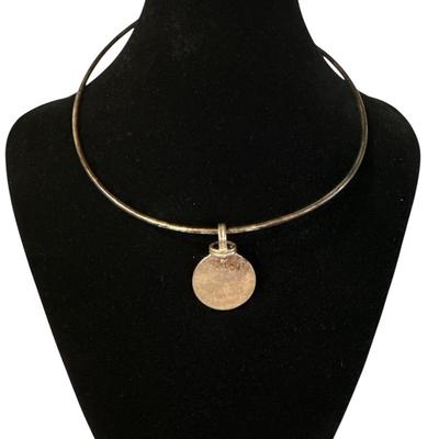 Sterling Silver Monogrammed Necklace
