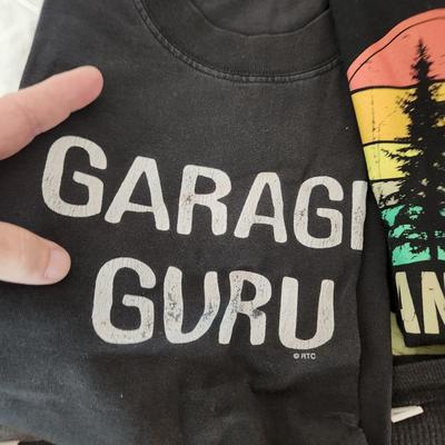 Lot of Vintage Tee Shirts X Large, 2x Duct Tape , Garage Guru ,Bowie State, Oxford U, Henry Ford