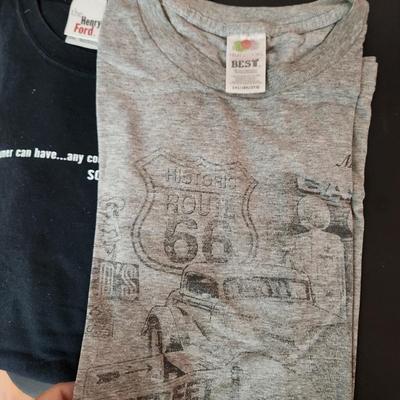 Lot of Vintage Tee Shirts X Large, 2x Duct Tape , Garage Guru ,Bowie State, Oxford U, Henry Ford