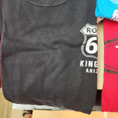 Tee Shirt Lot X large 2x Large Route ^^ , Edsel Tee Shirt , Ford, Wisconson,