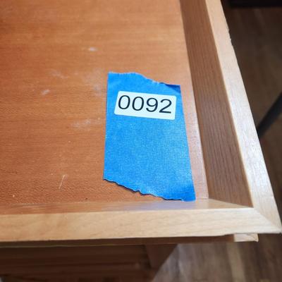 2 Side Tables Levenger Combination Side Table Book Shelf, Compact,