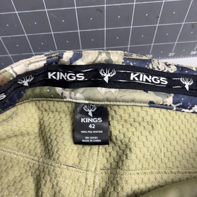King's Camo Coat (L) Pants (42) 