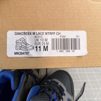 Merrell Oakcreek Lace Up Children's Shoes Sz. 11