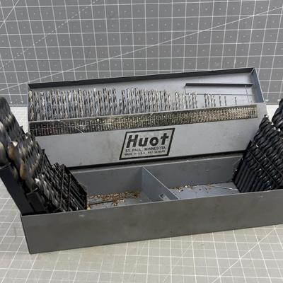 HUOT Machinists Drill Bit Set 
