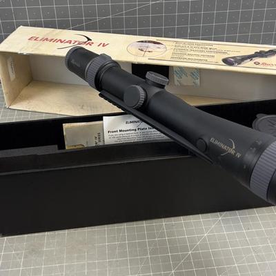 Burris Eliminator IV Laser Range Finder Scope 