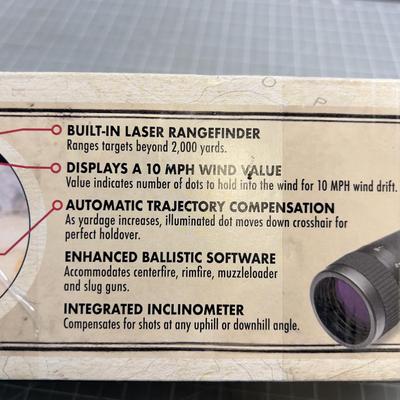 Burris Eliminator IV Laser Range Finder Scope 