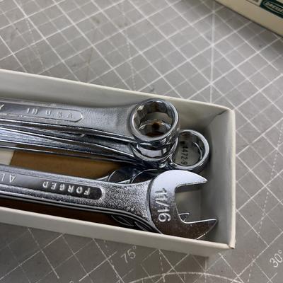 24- NEW S-K Tools 11/16 Combination Wrenches