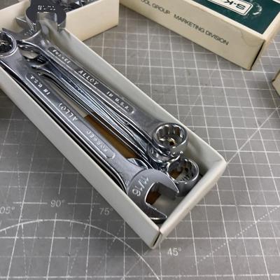 24- NEW S-K Tools 11/16 Combination Wrenches