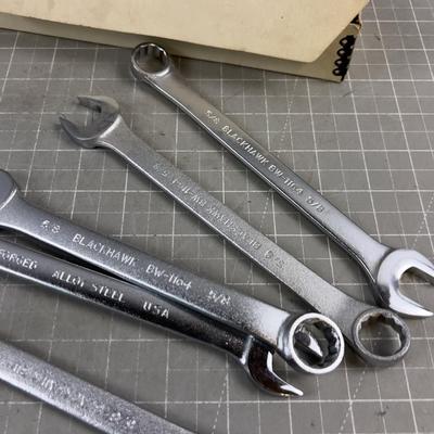 5- Blackhawk 5/8" Combination Wrenches 