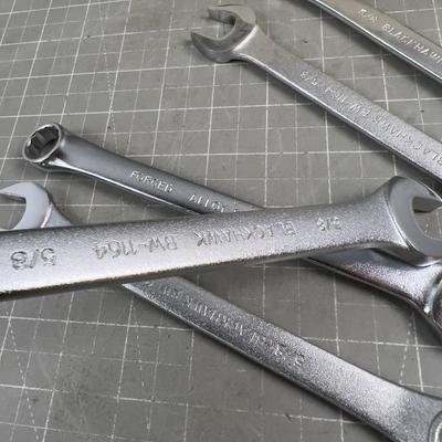 5- Blackhawk 5/8" Combination Wrenches 