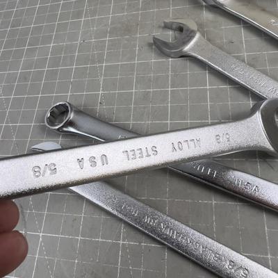 5- Blackhawk 5/8" Combination Wrenches 