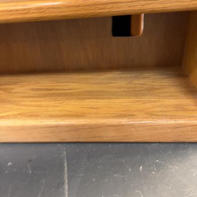 2- OAK Bookshelves