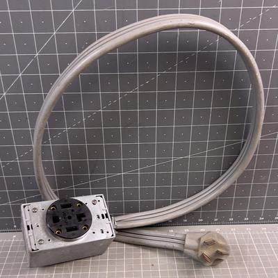 220 Pigtail 3-prong to 4-prong 