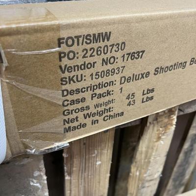 Ridgeline Deluxe Shooting Bench New