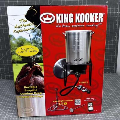 King Kooker 29-Quart Stainless Steel Turkey Fryer