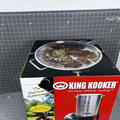 King Kooker 29-Quart Stainless Steel Turkey Fryer
