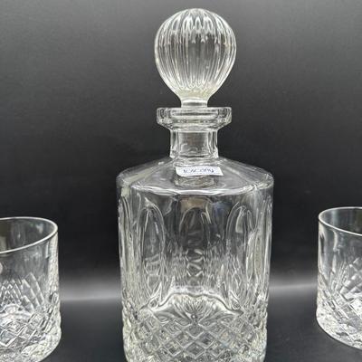 Tuscany Collection “Yale” Decanter & Glass Set with Box
