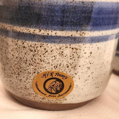 Lot #42 Lot of H&R Studio Pottery, Sacramento California